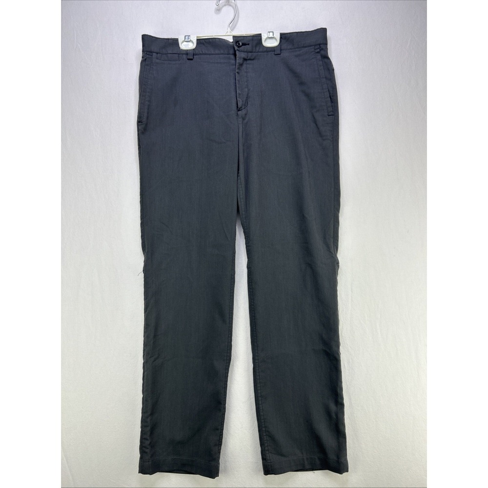 Nike Golf Pants Mens 34x32 Gray Tour Performance DriFit Stretch Vented Straight